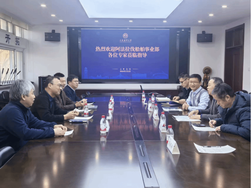 阿法拉伐船舶事业部中国区总裁一行访问轮机工程学院